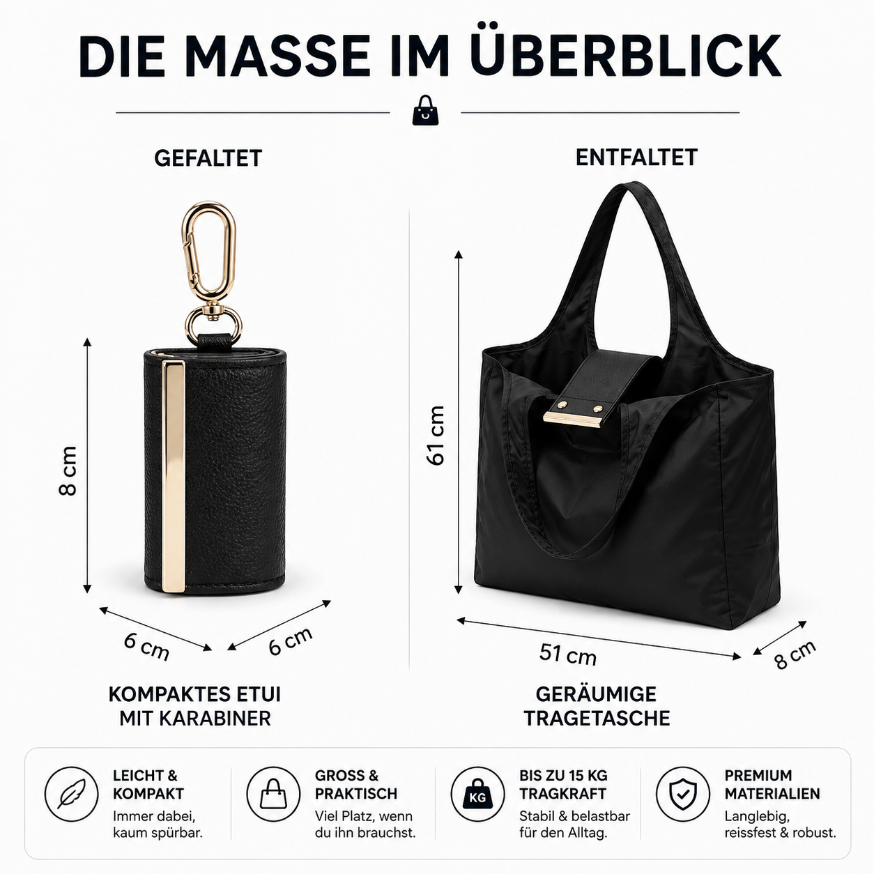 MINIBAG - Die Tasche am Schlüsselbund