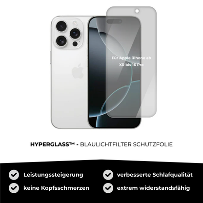 HyperGlass™ - Blaulicht-Schutzfolie