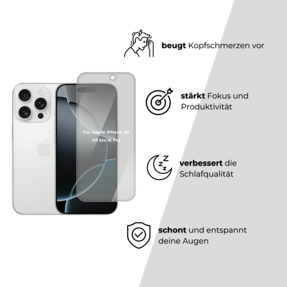 HyperGlass™ - Blaulicht-Schutzfolie