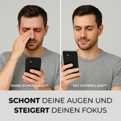 HyperGlass™ - Blaulicht-Schutzfolie
